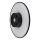 Globo - LED zewnętrzna lampa ścienna LED/15W/230V 3000/4000/6000K śr. 25,2 cm IP44 czarna