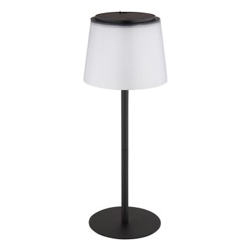 Globo - LED zewnętrzna lampa stołowa z dotykowym ściemniaczem LED/1,8W/5V IP44 1800 mAh czarna/biała