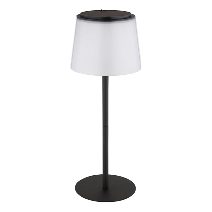 Globo - LED zewnętrzna lampa stołowa z dotykowym ściemniaczem LED/1,8W/5V IP44 1800 mAh czarna/biała