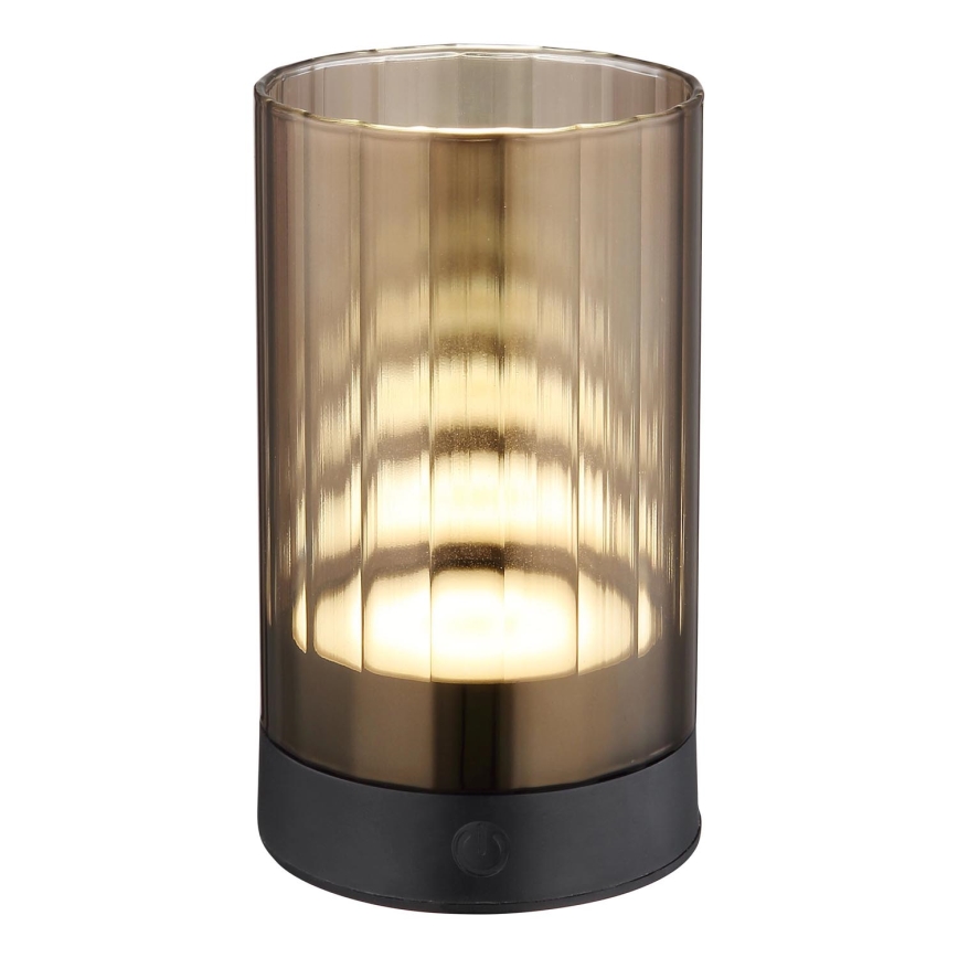 Globo - LED zewnętrzna ściemnialna ładowalna dotykowa ;ampa stołowa LED/2W/3,7V 2700/4000/6500K 1200mAh IP44 brązowy