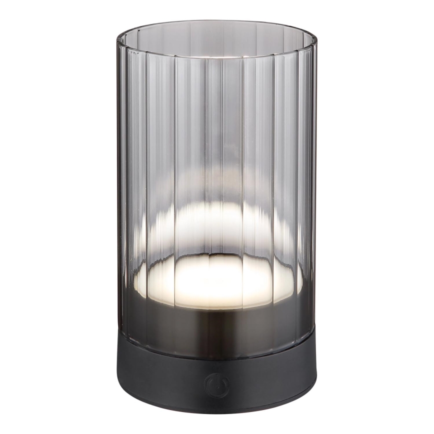Globo - LED zewnętrzna ściemnialna ładowalna dotykowa lampa stołowa LED/2W/3,7V 2700/4000/6500K 1200mAh IP44 szary