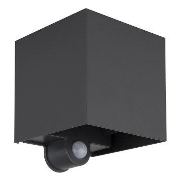Globo - LED Zewnętrzny kinkiet z czujnikiem 2xLED/3W/230V IP54