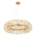 Globo - LED Żyrandol kryształowy na lince 20xG9/3,5W/230V