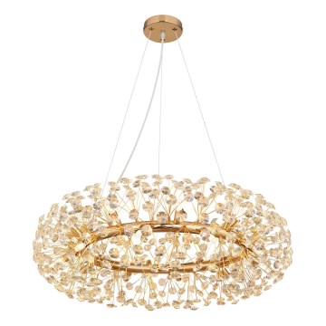 Globo - LED Żyrandol kryształowy na lince 20xG9/3,5W/230V