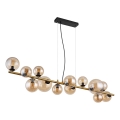 Globo - LED Żyrandol na lince 13xG9/3,5W/230V dymny/brązowy
