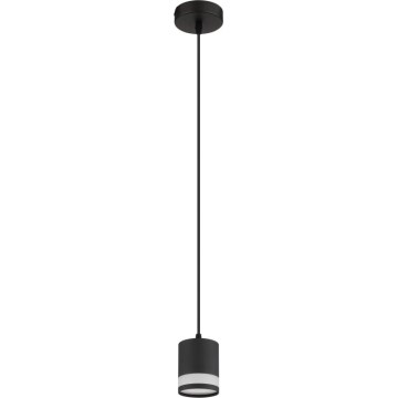 Globo - LED Żyrandol na lince 1xGX53/7W/230V 3000K czarny