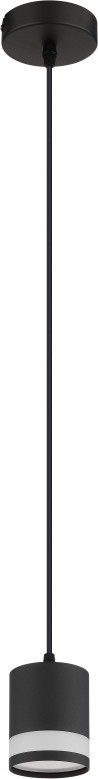 Globo - LED Żyrandol na lince 1xGX53/7W/230V 3000K czarny