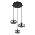 Globo - LED Żyrandol na lince 3xLED/6W/230V