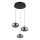 Globo - LED Żyrandol na lince 3xLED/6W/230V