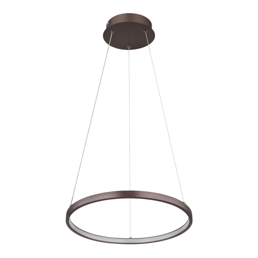 Globo - LED Żyrandol na lince LED/19W/230V brązowy