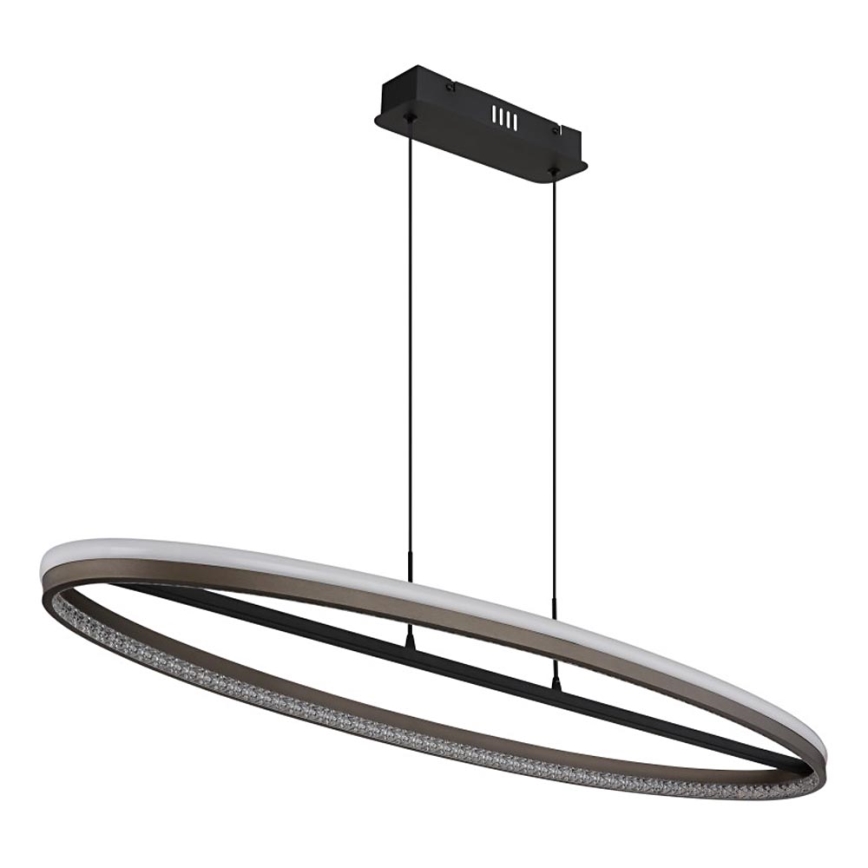 Globo - LED Żyrandol na lince LED/60W/230V 3000/4000/6000K brązowy