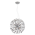 Globo - LED żyrandol na linkach 8xG9/3,5W/230V Ø 40 cm chrom błyszczący
