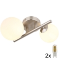 Globo - LED Żyrandol natynkowy 2xG9/3W/230V matowy chrom