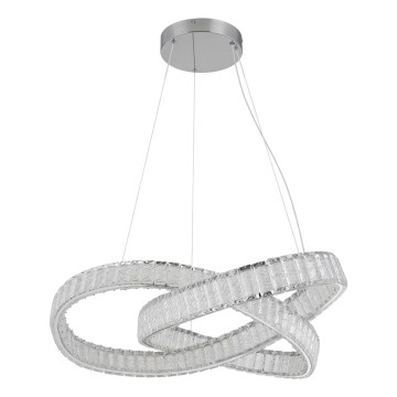 Globo - LED Żyrandol ściemnialny na lince LED/110W/230V 2700-6000K śr. 78 cm + pilot zdalnego sterowania