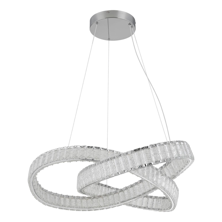 Globo - LED Żyrandol ściemnialny na lince LED/110W/230V 2700-6000K śr. 78 cm + pilot zdalnego sterowania