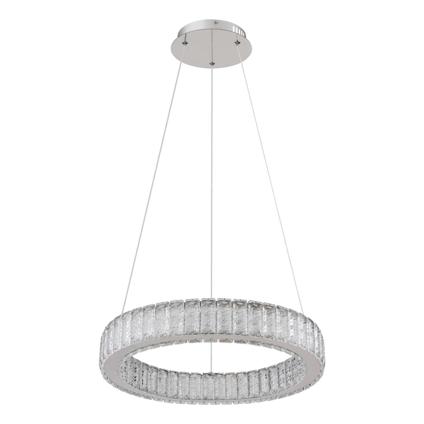 Globo - LED Żyrandol ściemnialny na lince LED/50W/230V 2700-6000K śr. 50 cm + pilot zdalnego sterowania