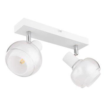 Globo - Oprawa punktowa 2xE14/40W/230V biała