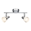 Globo - Oprawa punktowa LED 2xLED/4W/230V chrom błyszczący