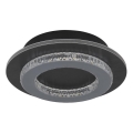 Globo - Oprawa sufitowa LED/12W/230V 3000/4000/6500K Ø 20 cm antracyt