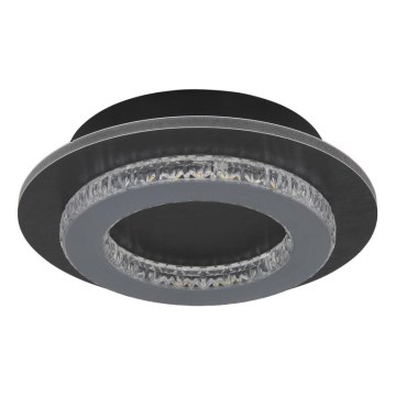 Globo - Oprawa sufitowa LED/12W/230V 3000/4000/6500K Ø 20 cm antracyt