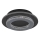 Globo - Oprawa sufitowa LED/12W/230V 3000/4000/6500K Ø 20 cm antracyt