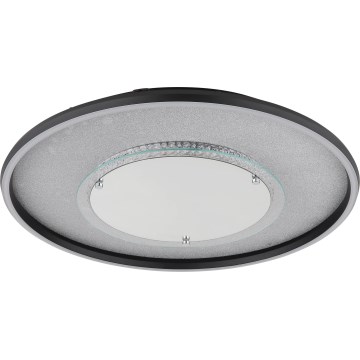 Globo - Oprawa sufitowa LED/40W/230V 3000/4000/6000K śr. 51,5 cm czarna