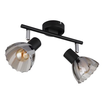 Globo - Oświetlenie punktowe 2xE14/40W/230V czarny