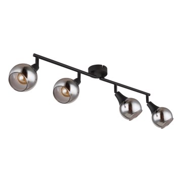 Globo - Oświetlenie punktowe 4xE14/40W/230V czarne
