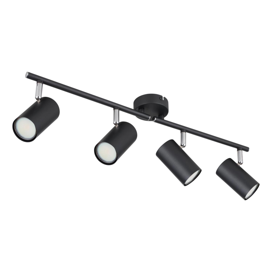 Globo - Oświetlenie punktowe 4xGU10/25W/230V czarne