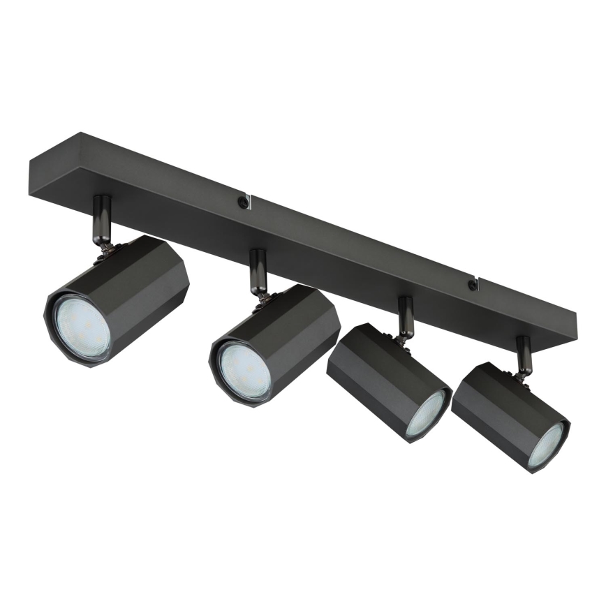 Globo - Oświetlenie punktowe 4xGU10/25W/230V czarny