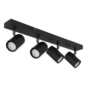 Globo - Oświetlenie punktowe 4xGU10/25W/230V czarny
