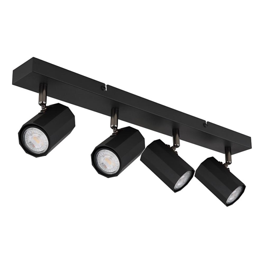 Globo - Oświetlenie punktowe 4xGU10/25W/230V czarny