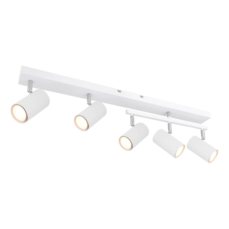 Globo - Oświetlenie punktowe 5xGU10/35W/230V białe