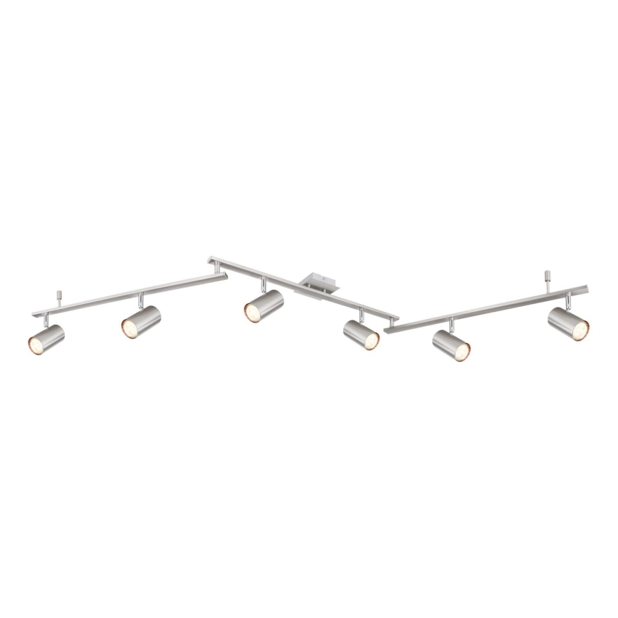 Globo - Oświetlenie punktowe 6xGU10/35W/230V matowy chrom