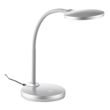 Globo - Regulowana jasność LED elastyczna dotykowa lampa stołowa LED/4,6W/230V srebrna