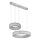 Globo - Regulowany żyrandol LED na linkach LED/80W/230V 2700-6000K + pilot do zdalnego sterowania