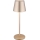 Globo - ściemnialna dotykowa ładowalna zewnętrzna lampa stołowa 3 w 1 LED/3W/5V 3000/4000/5000K IP54 1800 mAh mosiądz