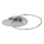 Globo - Ściemnialna lampa sufitowa LED/24W/230V 2700-6500K 45x56 cm srebrna + z pilotem zdalnego sterowania