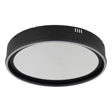 Globo - ściemnialna lampa sufitowa LED/40W/230V 2700-6500K śr. 51,5 cm czarna + pilot zdalnego sterowania