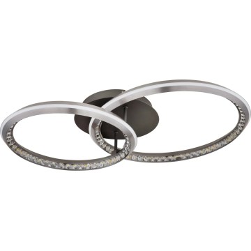 Globo - Ściemnialna lampa sufitowa LED/50W/230V 2700-6000K 50x75 cm + pilot zdalnego sterowania