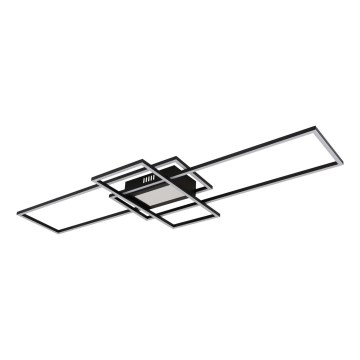 Globo - Ściemnialna lampa sufitowa LED/60W/230V 2700-6500K 42x110,8 cm czarna + pilot zdalnego sterowania