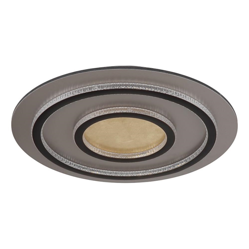 Globo - ściemnialna lampa sufitowa LED/60W/230V 3000-6500K śr. 55 cm czarna + pilot zdalnego sterowania