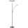 Globo - ściemniana lampa stojąca LED/40W/230V + LED/5,5W 2700/4000/6000K matowy chrom
