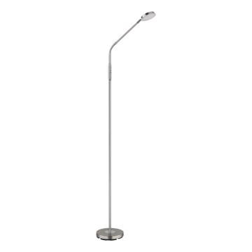 Globo - ściemniana lampa stojąca LED z dotykowym sterowaniem LED/6,5W/230V 2700/3350/4000K matowy chrom