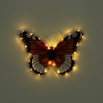 Globo - Solarna lampa LED/3V IP44 200 mAh motyl