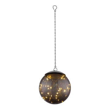 Globo - Solarny lampion LED na łańcuchu 20xLED/0,06W/1,2V śr. 15 cm IP44 600 mAh