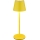 Globo - sterowana dotykowo, ściemnialna, ładowalna lampa stołowa zewnętrzna 3 w 1 LED/3W/5V 3000/4000/5000K IP54 1800 mAh żółta