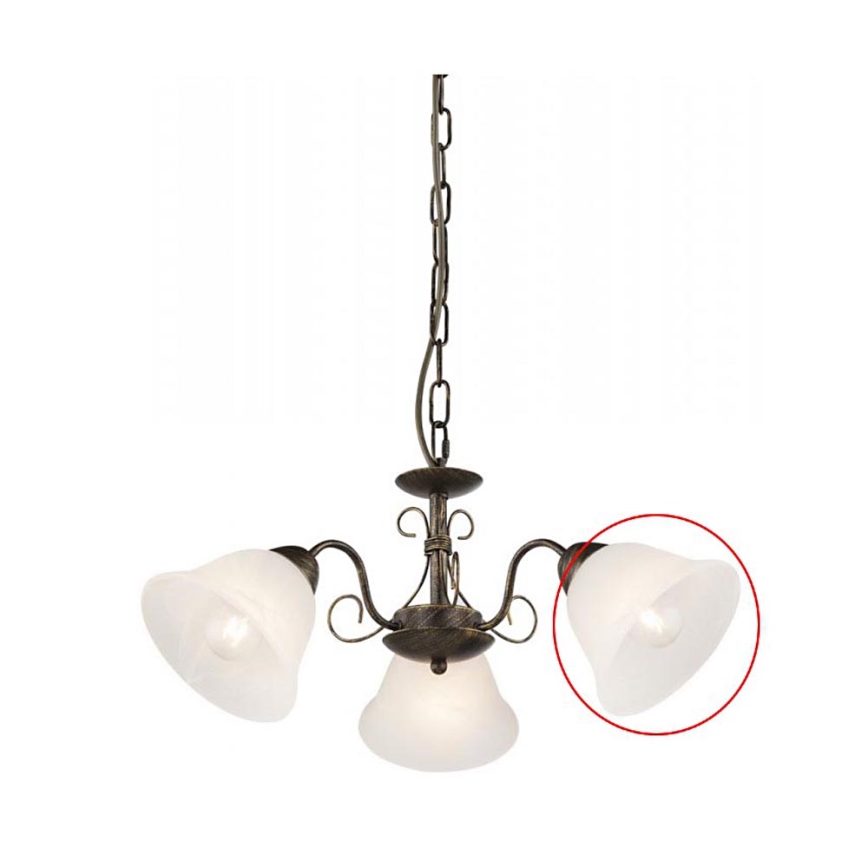 Globo - Szkło zamienne do żyrandola SAVAI E27