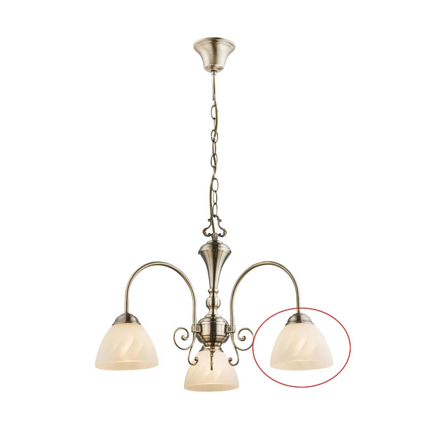 Globo - Szkło zamienne do żyrandola TIALDA E14, średnica 14 cm