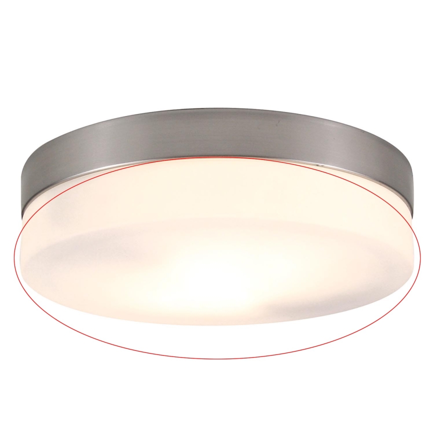Globo - Zapasowy klosz do oprawy sufitowej OPAL E27, śr. 23,5 cm